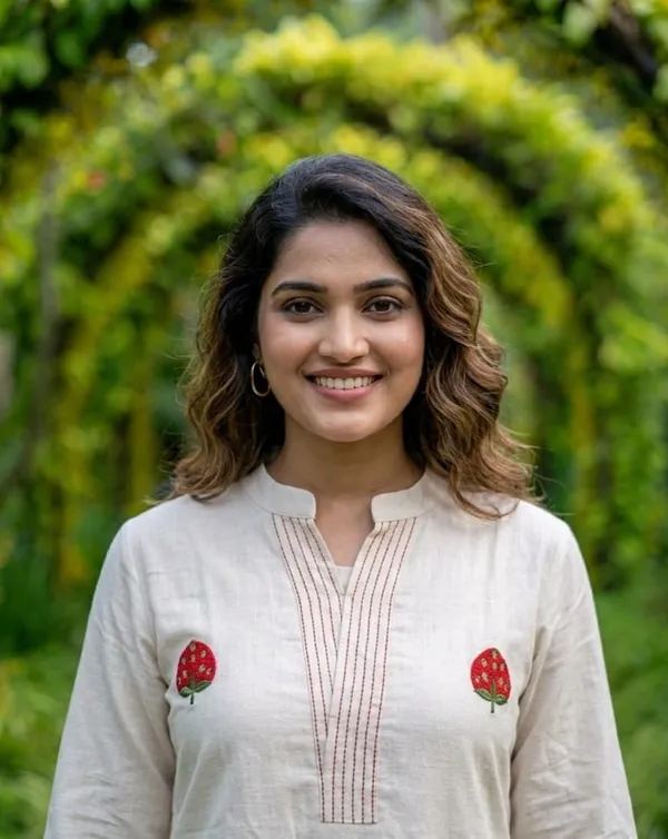 RichOra_BerryBloom_Cotton_Kurta_pant_Set