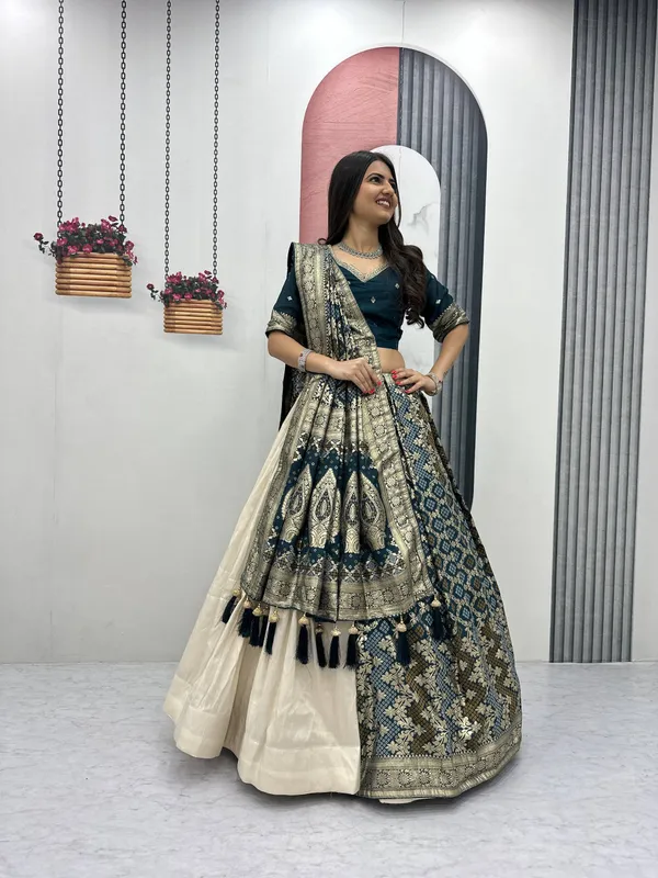 Designer_Banarasi_Silk_Lehenga_Choli_Set_with_Embroidered_Blouse_and_Dupatta
