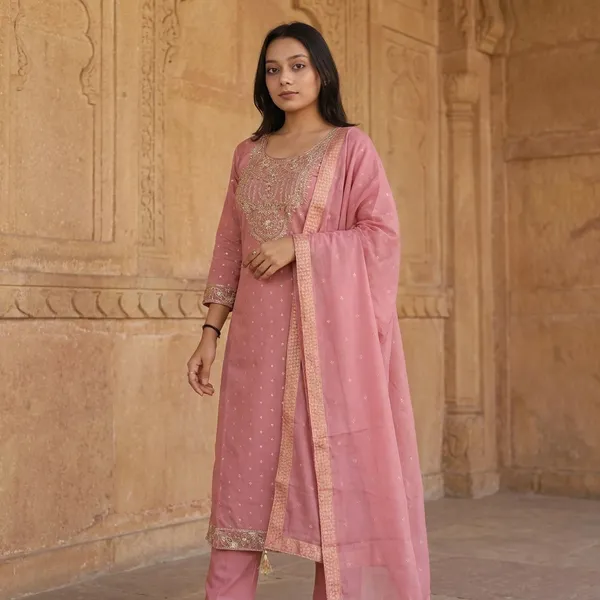 Pink_Embroidered_Chanderi_Cotton_Salwar_Suit_Set_with_Dupatta