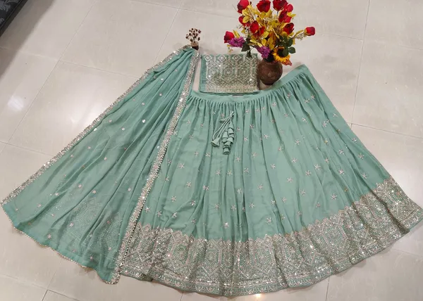 Sea_Green_Embroidered_Lehenga_Choli_Set_with_Dupatta