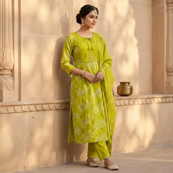 Lime_Green_Embroidered_Cotton_Suit_Set_with_Sequin_and_Mirror_Work