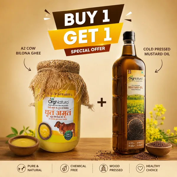 B1G1_-_A2_Cow_Bilona_Ghee_500_ml_&_Wood_Pressed_Mustard_Oil_1_Ltr.