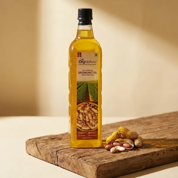 OrgNaturo_Wood_Pressed_Groundnut_Oil_+_OrgNaturo_Cold_Pressed_Sesame_Oil_(Pack_Of_2)