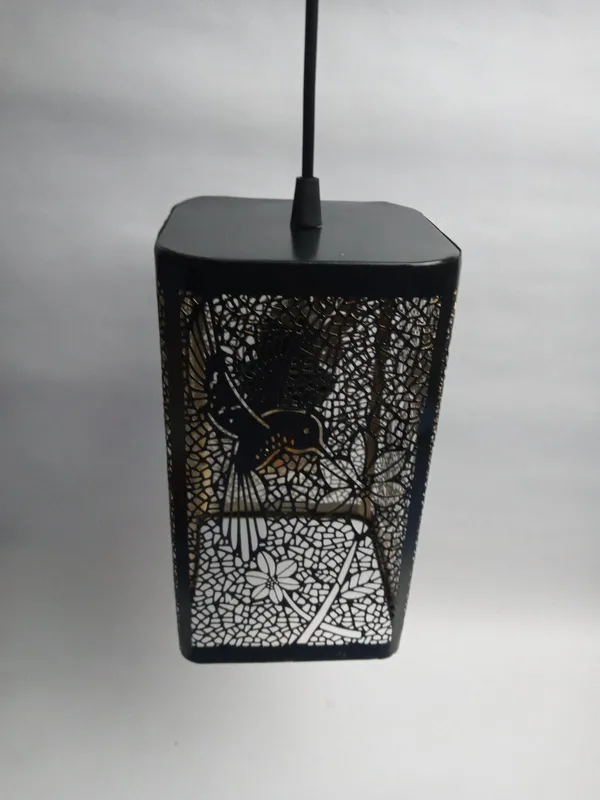 Black_Metal_Floral_Cutout_Pendant_Lamp_Shade