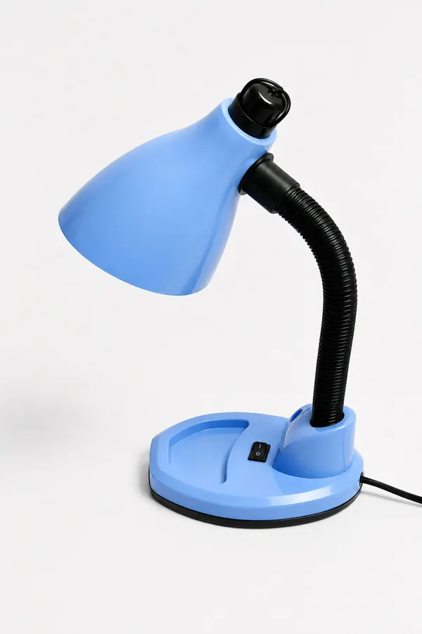 Blue_Adjustable_Desk_Lamp_with_Flexible_Gooseneck