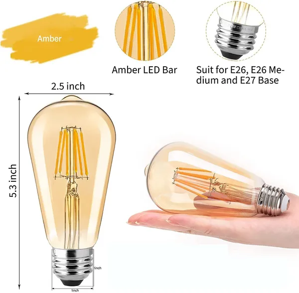Vintage_Edison_LED_Filament_Bulb_ST64_E27_4W_Warm_White_-_Pack_of_3