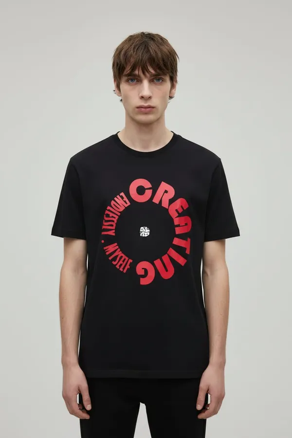 Black_Cotton_Creating_Motivation_Graphic_Print_T-Shirt_For_Men