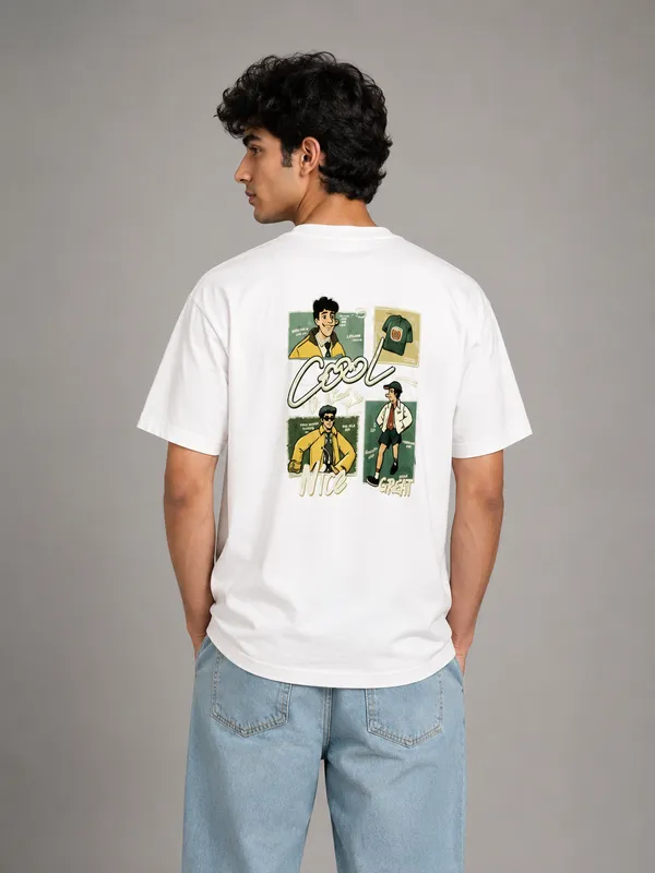 White_Graphic_Print_Cotton_Oversized_T-Shirt_for_Men