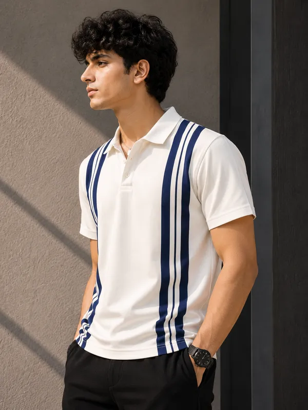 White_Navy_Striped_Polo_T-Shirt_for_Men