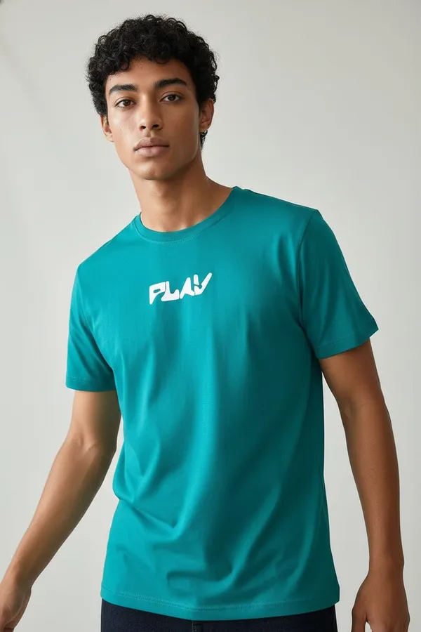 Teal_Cotton_Graphic_Print_T-Shirt_for_Men