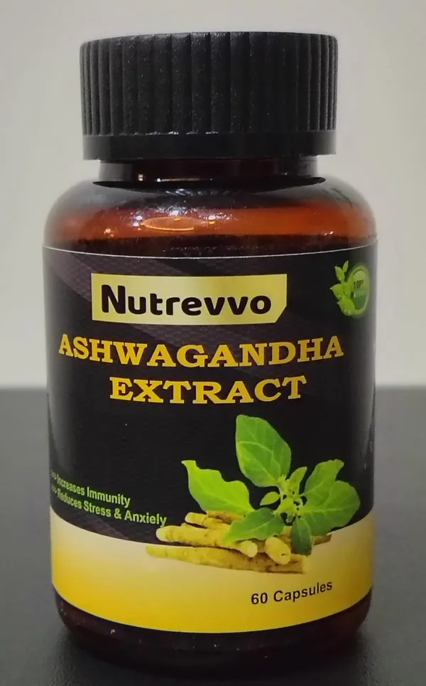 Nutrevvo_Ashwagandha_Extract_Capsules_-_400Mg*400Mg_(60_*60_Capsules)_Pack_Of_2