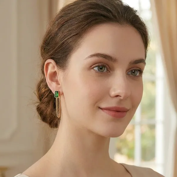 Gold_Earrings_Alloy_For_Women