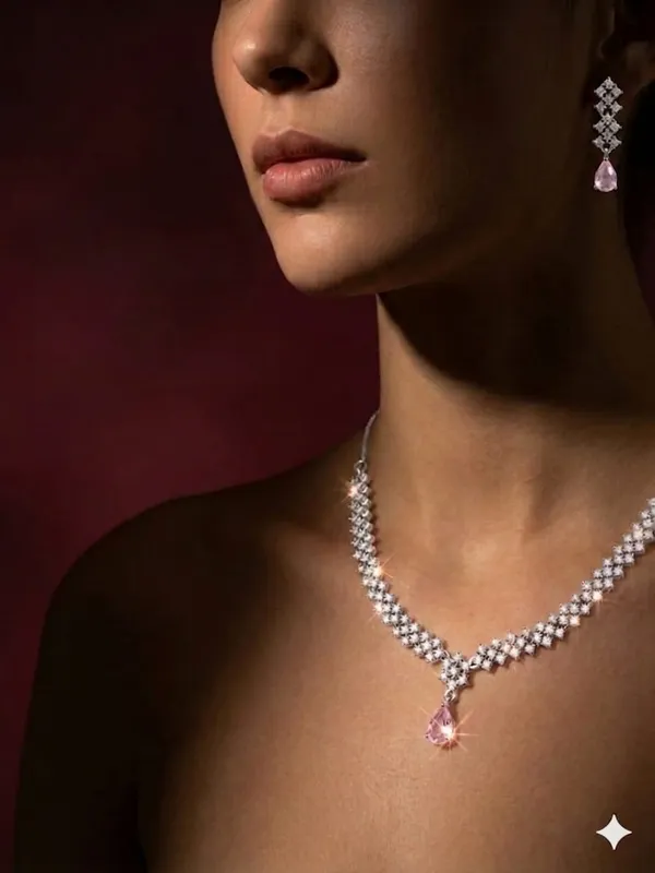Blush_Crystal_AD_Diamond_Necklace_&_Earring_Set