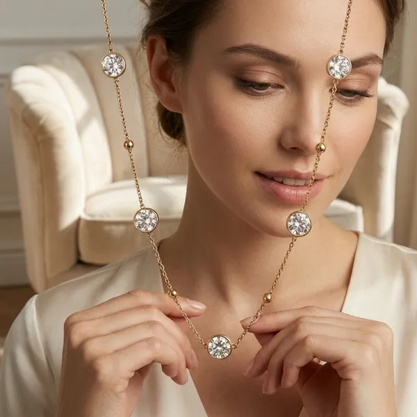 Gold_Plated_Diamond_Pendant_Necklace