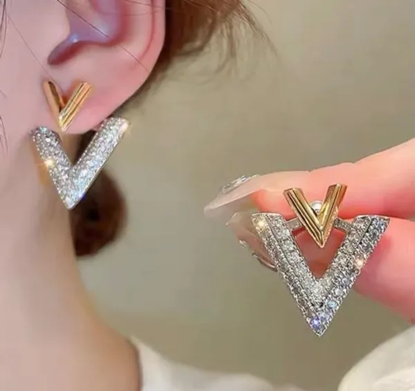 White_Earrings_Alloy_For_Women