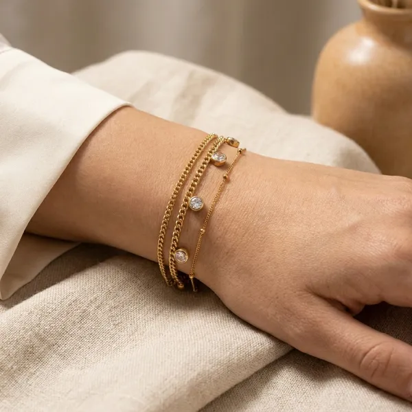 Gold_Bracelet_Set_Alloy_For_Women