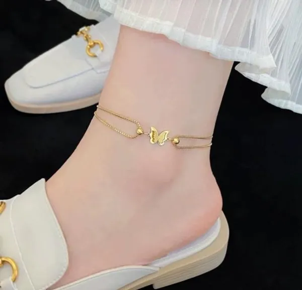 Gold_Anklet_Alloy_For_Women