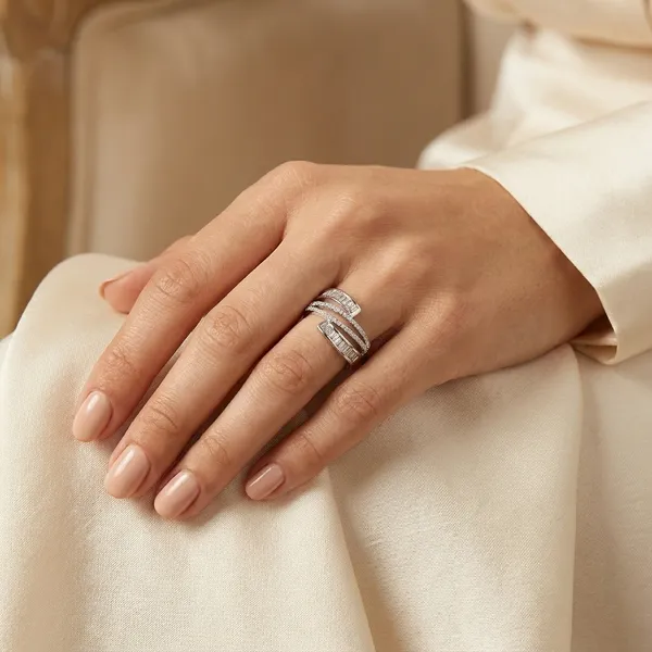 White_Ring_Alloy_For_Women