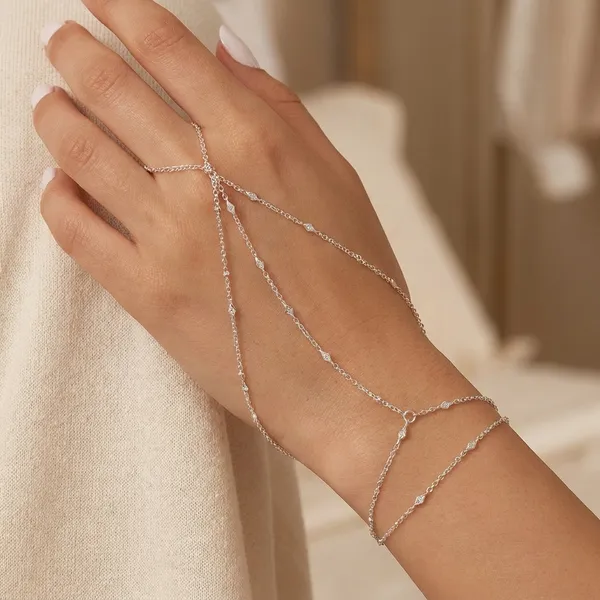Rosegold_Hand_Chain_Alloy_For_Women