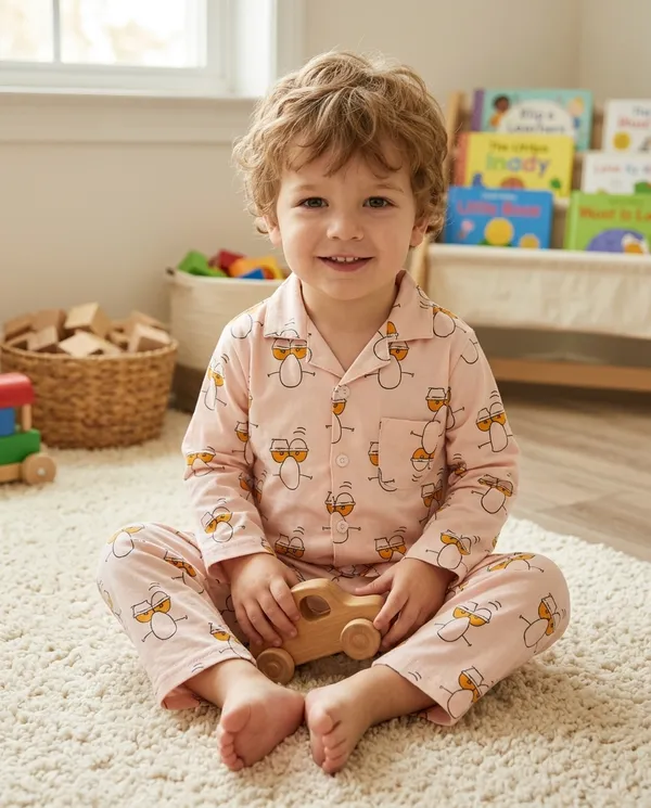 Peach_Cotton_Night_Co-Ord_Set_For_Baby_Boys