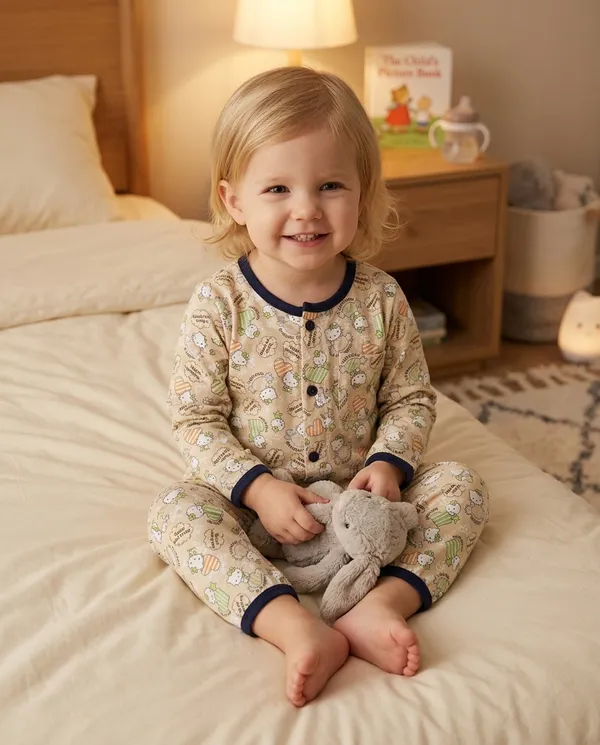 Pale_Yellow_Cotton_Night_Co-Ord_Set_For_Baby_Girls