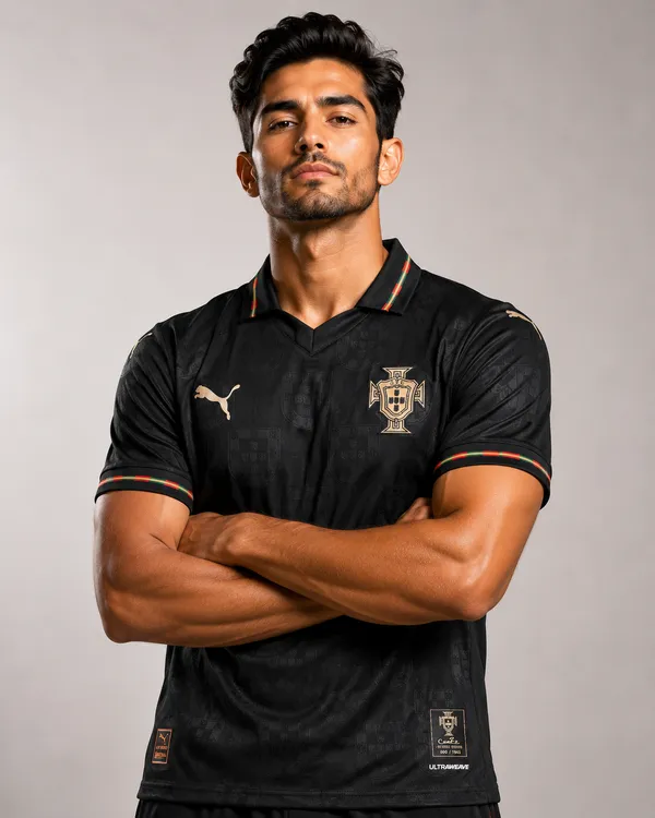Black_Football_Jersey_And_Shorts_Set_For_Men