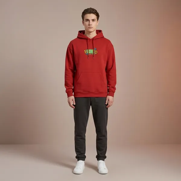 Red_Cotton_Premium_Hoodie_For_Men