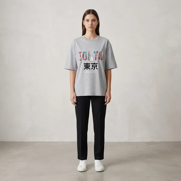 Greymelange_Cotton_Premium_T_Shirt_For_Men