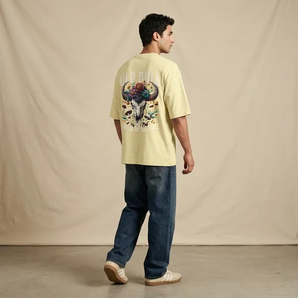 Beige_Cotton_Premium_T_Shirt_For_Men