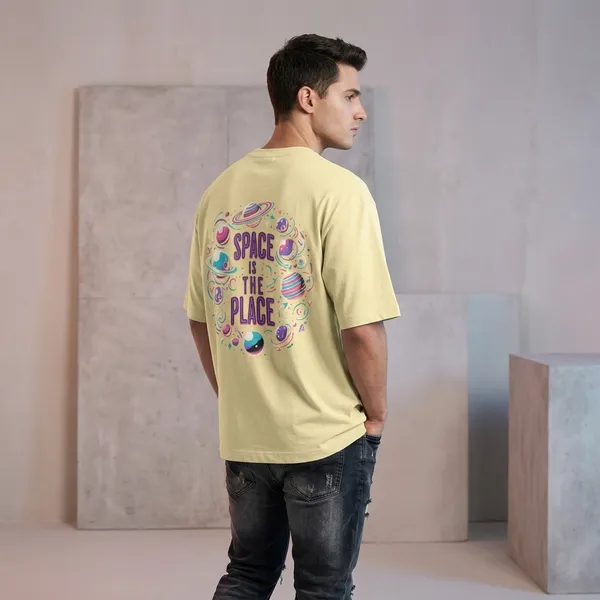 Beige_Cotton_Premium_T_Shirt_For_Men