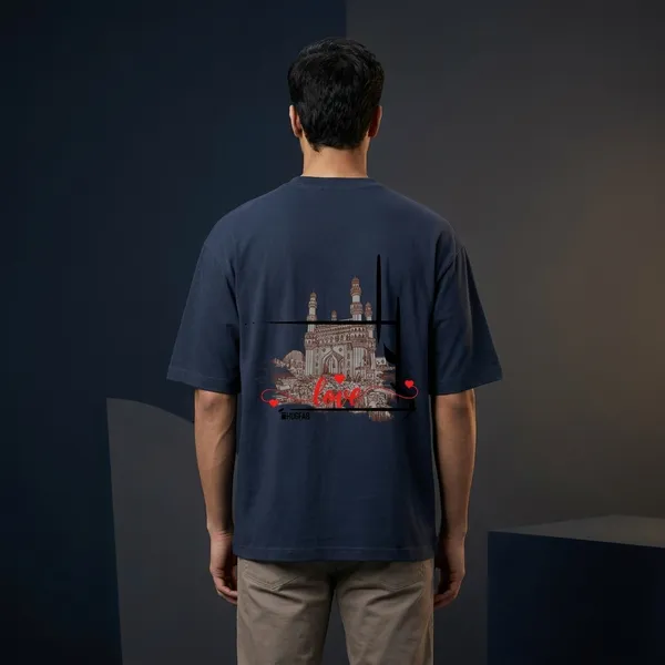 Navyblue_Cotton_Premium_T_Shirt_For_Men