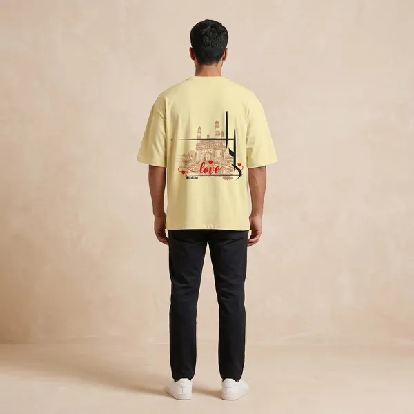 Beige_Cotton_Premium_T_Shirt_For_Men