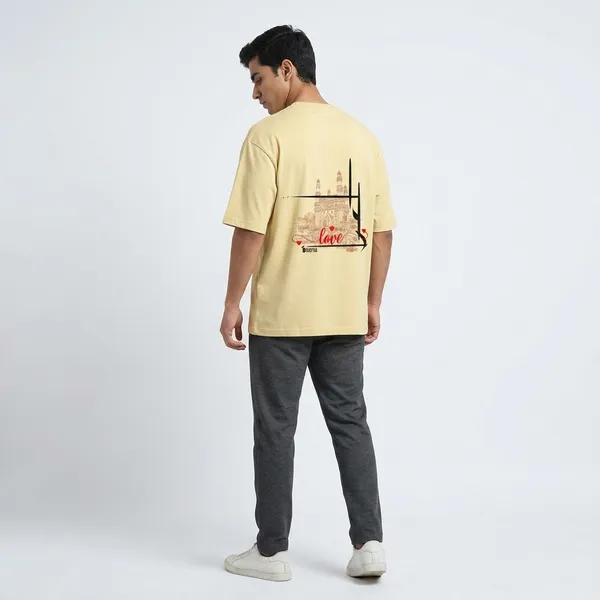 Beige_Cotton_Premium_T_Shirt_For_Men