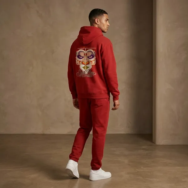 Red_Cotton_Premium_Hoodie_For_Men