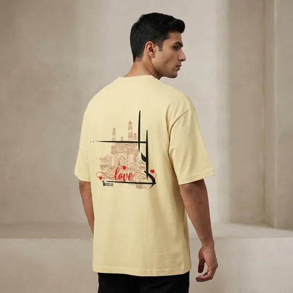 Beige_Cotton_Premium_T_Shirt_For_Men