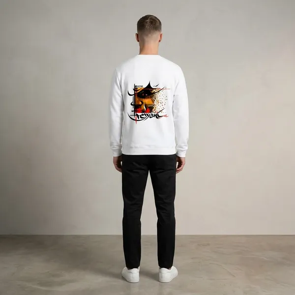 White_Cotton_Premium_Sweatshirt_For_Men
