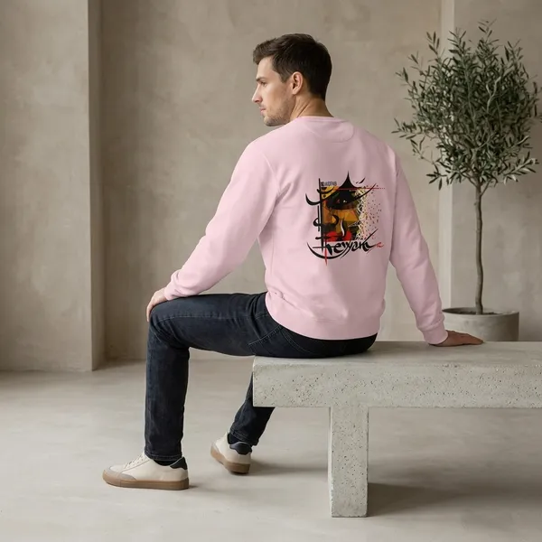 Lightbabypink_Cotton_Premium_Sweatshirt_For_Men