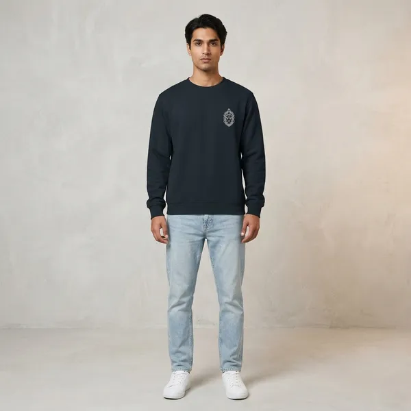 Navyblue_Cotton_Premium_Sweatshirt_For_Men