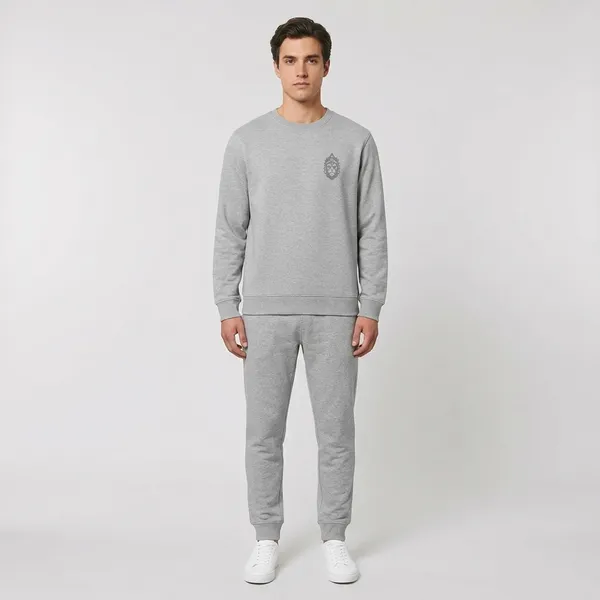 Greymelange_Cotton_Premium_Sweatshirt_For_Men