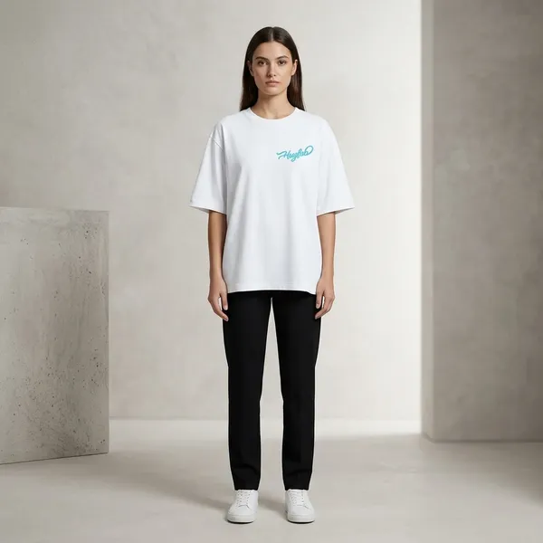 White_Cotton_Premium_T_Shirt_For_Women