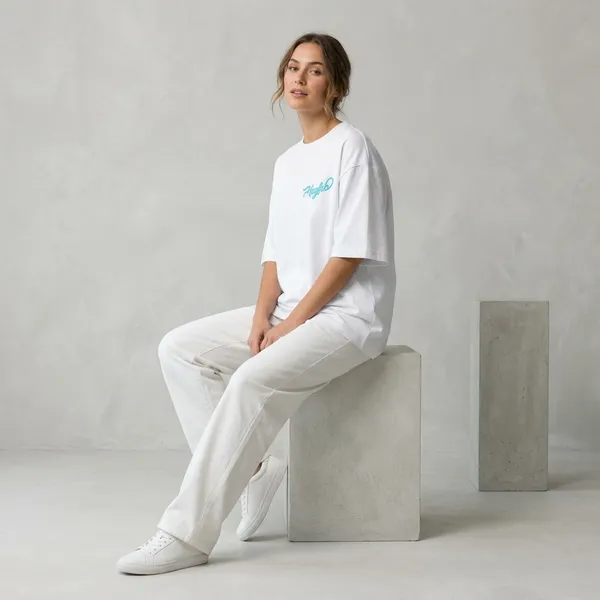 White_Cotton_Premium_T_Shirt_For_Women