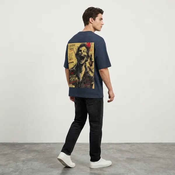 Navyblue_Cotton_Premium_T_Shirt_For_Men