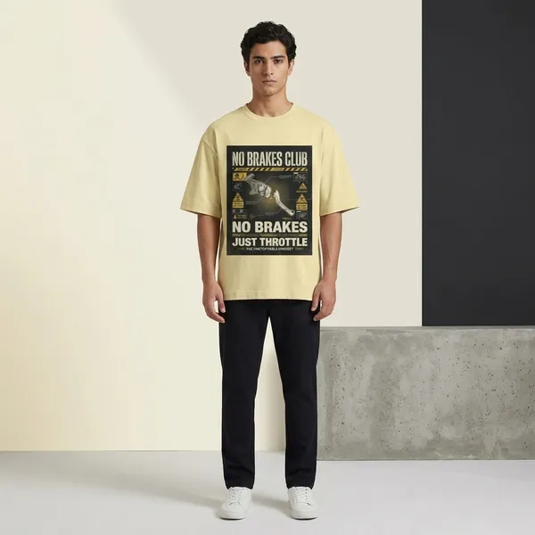 Beige_Cotton_Premium_T_Shirt_For_Men