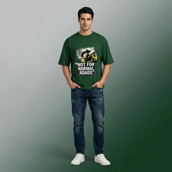 Bottlegreen_Cotton_Premium_T_Shirt_For_Men