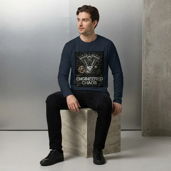 Navyblue_Cotton_Premium_Full_Sleeve_T_Shirt_For_Men