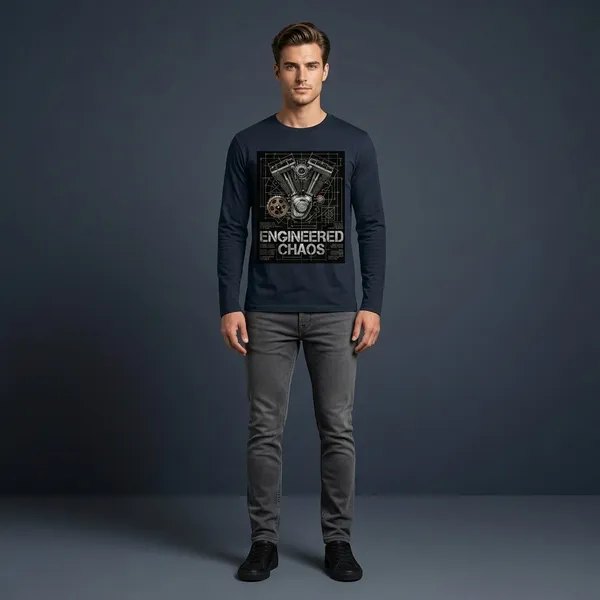 Navyblue_Cotton_Premium_Full_Sleeve_T_Shirt_For_Men