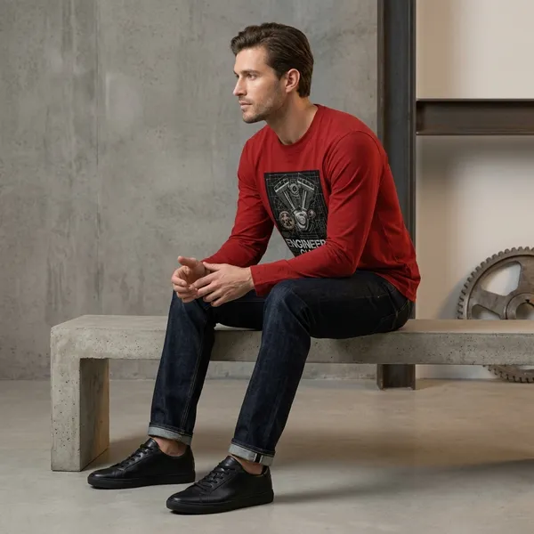 Red_Cotton_Premium_Full_Sleeve_T_Shirt_For_Men