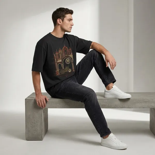 Black_Cotton_Premium_T_Shirt_For_Men