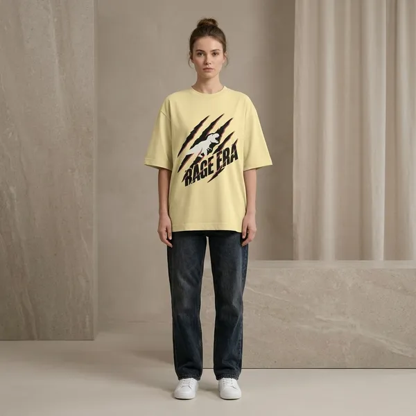 Beige_Cotton_Premium_T_Shirt_For_Men