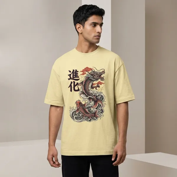 Beige_Cotton_Premium_T_Shirt_For_Men